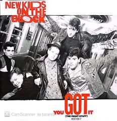 New Kids On The Block You Got It 45lik Plak