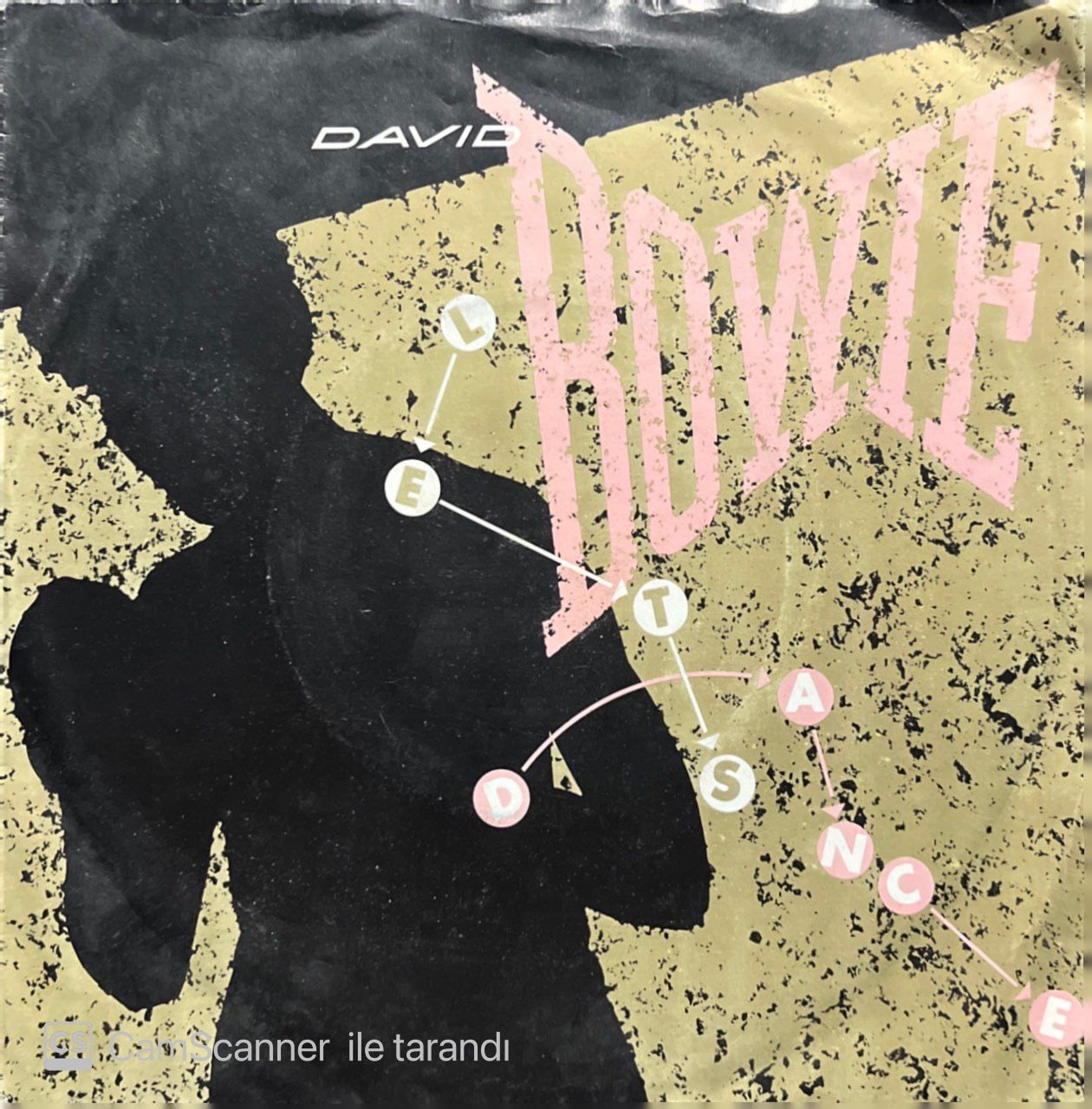 David Bowie Let's Dance 45lik Plak