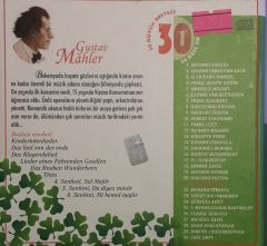Klasik Müzik Koleksiyonu 21 Gustav Mahler CD