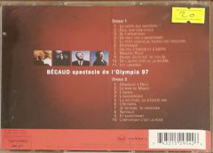 Becaud Spectacle De L' Olympia Bruno Coquatrix 97 CD