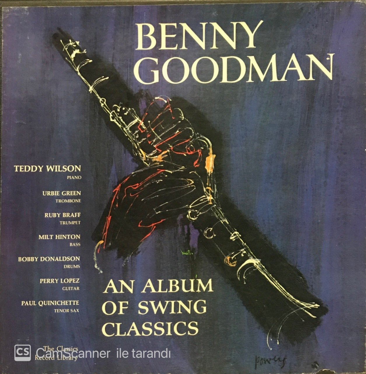 Benny Goodman An Album Of Swing Classics 3 LP Box Set Plak