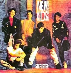 New Kids On The Block Step By Step 45lik Plak