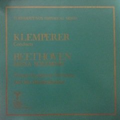 Beethoven Klemperer Conducts Çift LP Plak