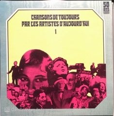 50 Ans De Chansons Françaises 12 LP Box Set Plak