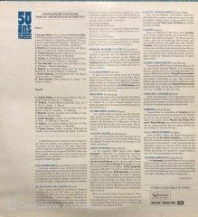 50 Ans De Chansons Françaises 12 LP Box Set Plak