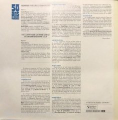 50 Ans De Chansons Françaises 12 LP Box Set Plak