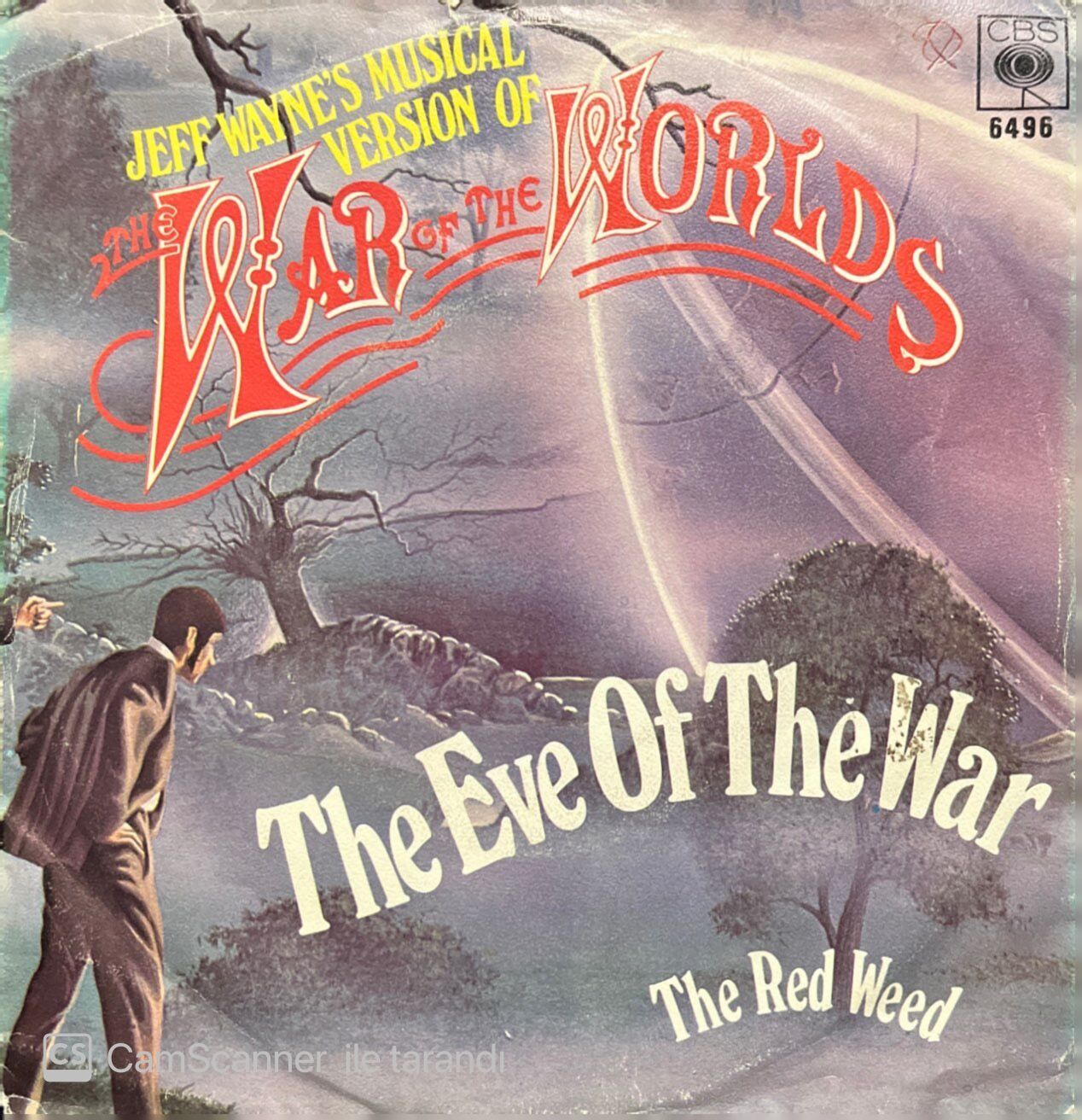 The War Of The Worlds The Eve Of The War 45lik Plak