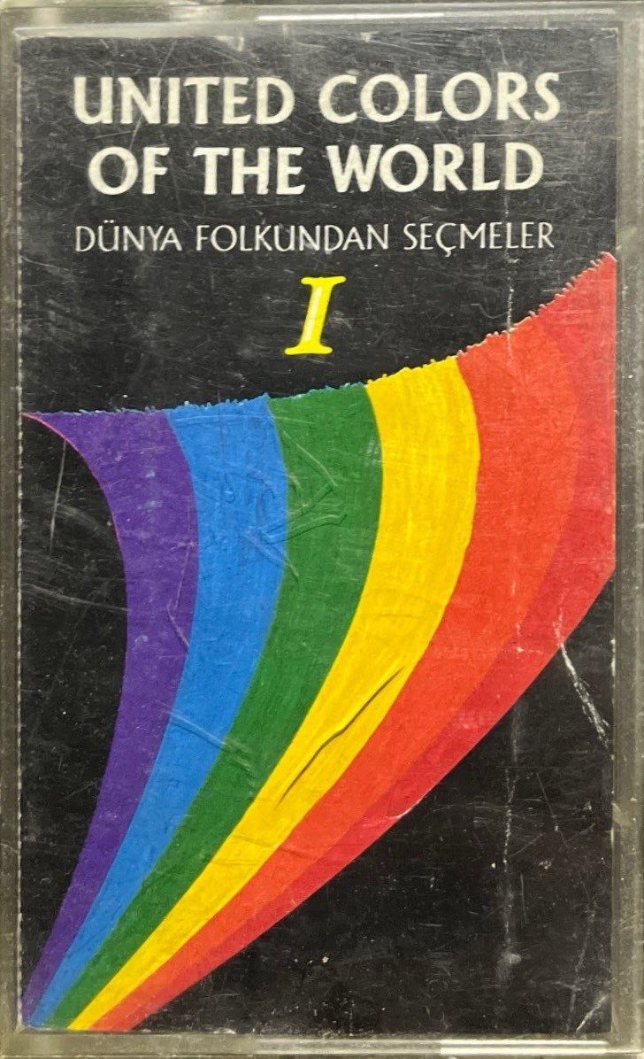 Kaset United Colours Of The World Dünya Folkundan Seçmeler Kaset