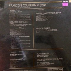 François Couperin Le Grand Çift LP Plak