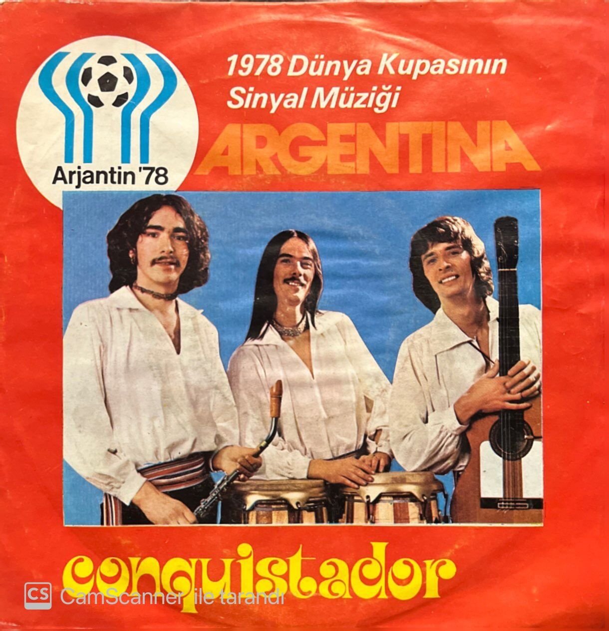 Conquistador Argentina 78 (Kemal Sunal Şaban Film Müziği) 45lik Plak