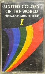 Kaset United Colours Of The World Dünya Folkundan Seçmeler Kaset