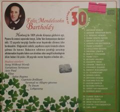 Klasik Müzik Koleksiyonu 25 Felix Mendelssohn Bartholdy CD