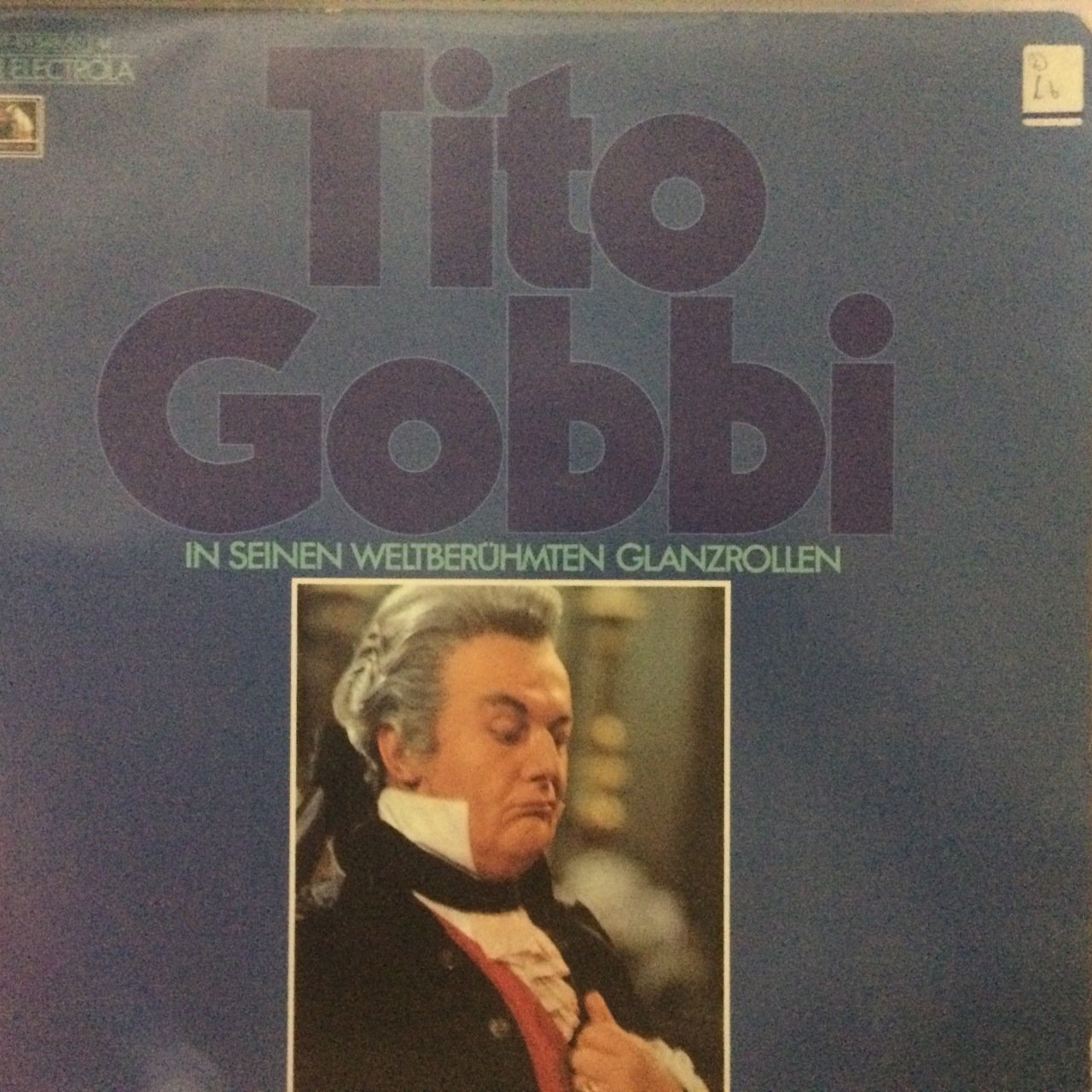 Tito Gobbi İn Seinen Weltberühmten Çift LP Plak