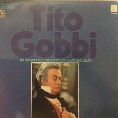 Tito Gobbi İn Seinen Weltberühmten Çift LP Plak
