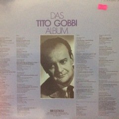 Tito Gobbi İn Seinen Weltberühmten Çift LP Plak