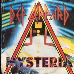 Def Leppard Hysteria 45lik Plak