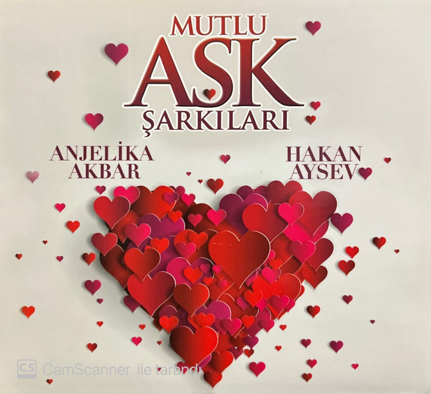 Anjelika Akbar Hakan Aysev Mutlu Aşk Şarkıları CD
