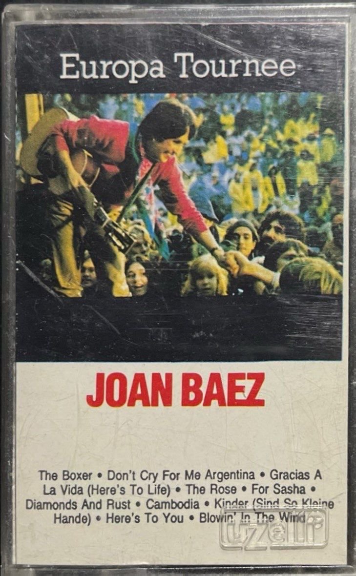 Kaset Joan Baez Europa Tournee Kaset