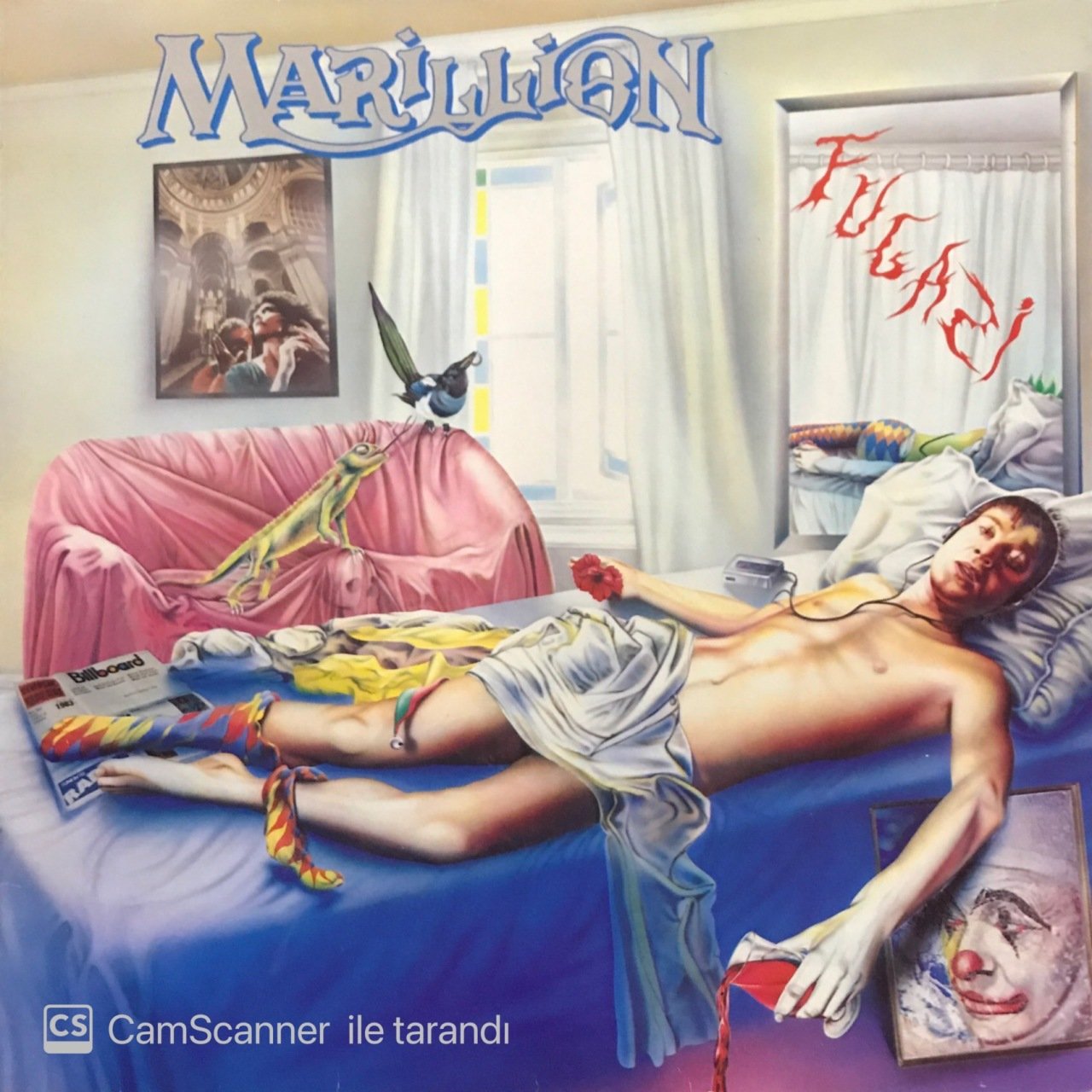 Marillion Fugazi LP Plak