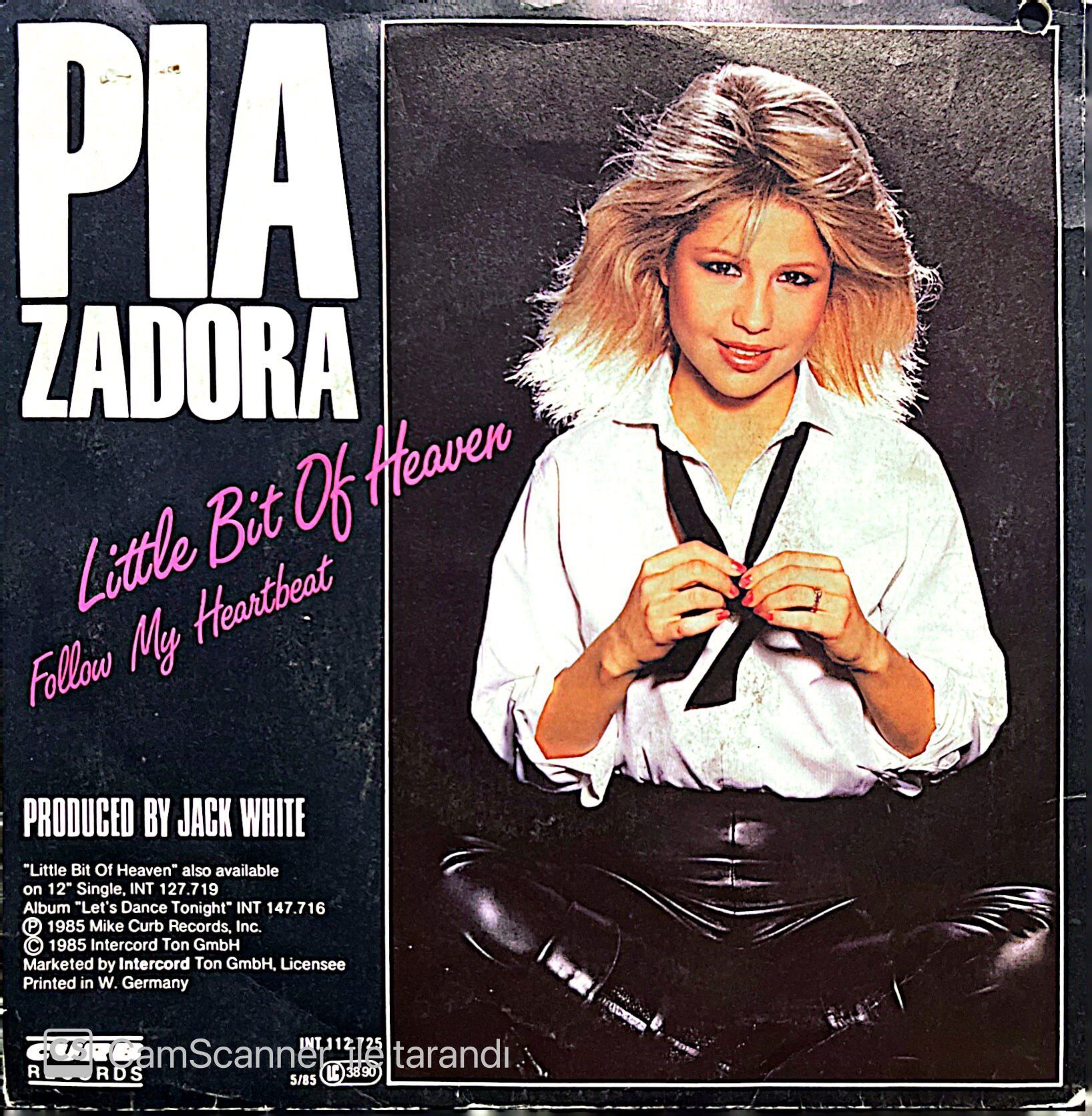 Pia Zadora Little Bit Of Heaven 45lik Plak