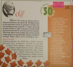 Klasik Müzik Koleksiyonu 30 Carl Orff CD