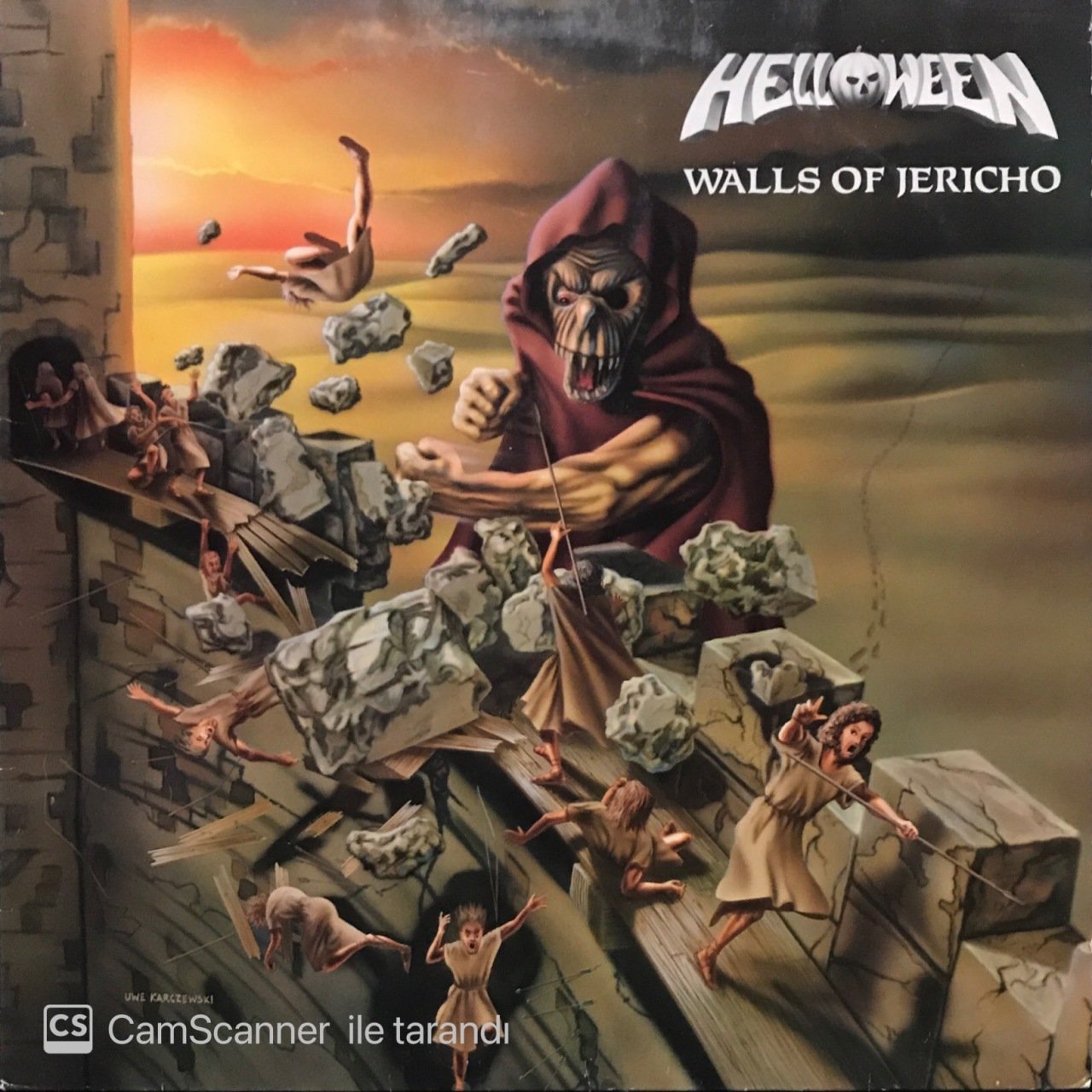 Helloween Walls Of Jericho LP Plak