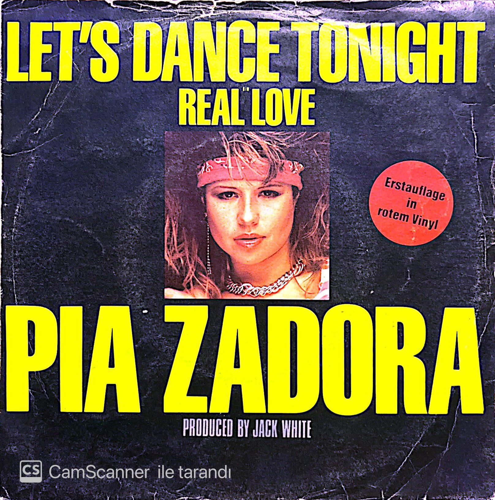 Pia Zadora Let's Dance Tonight 45lik Plak