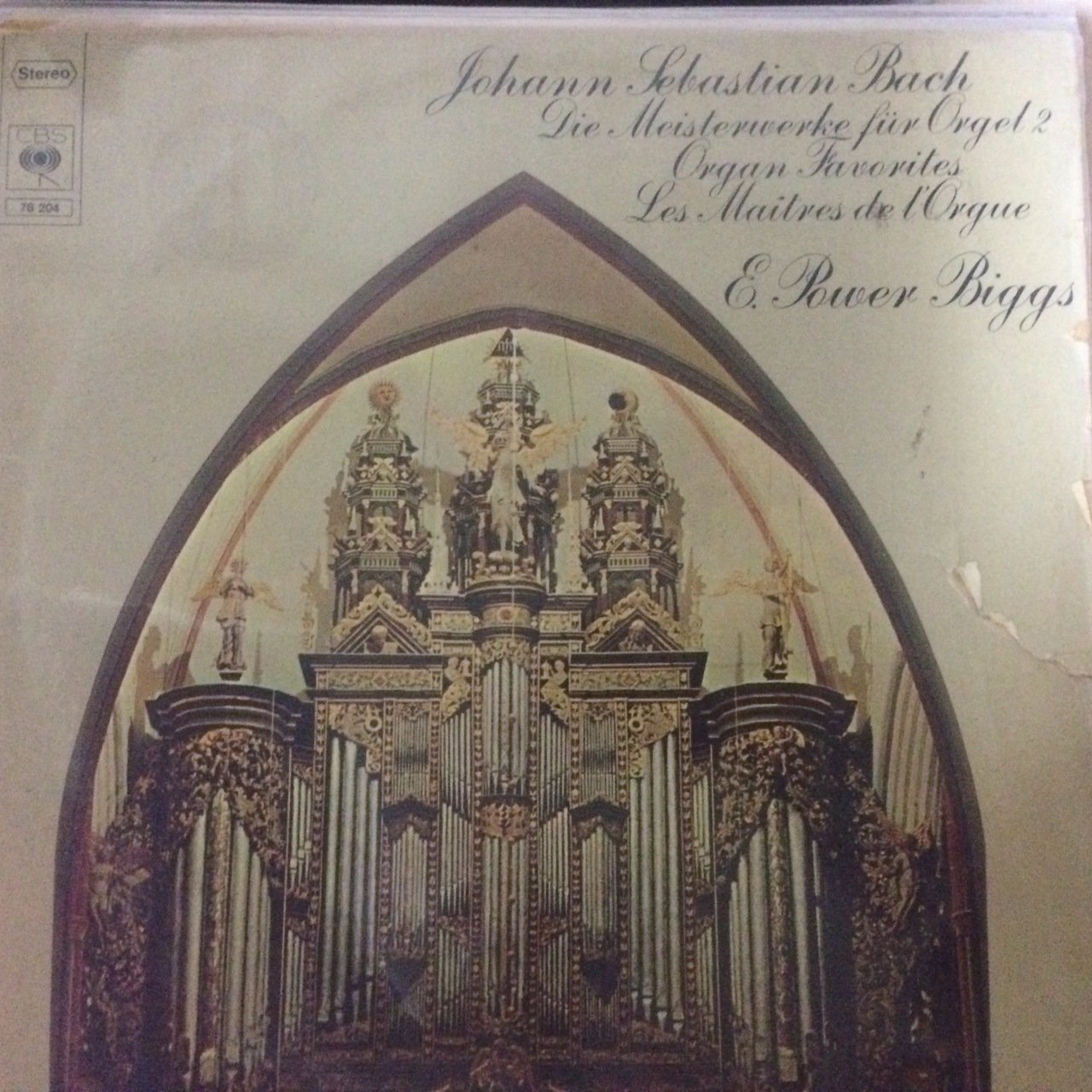Bach Die Meisterwerke Für Orgel 2 Çift LP Plak