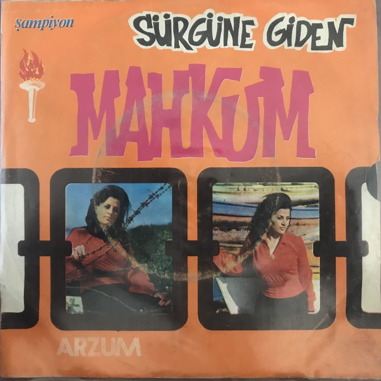 Arzum Sürgüne Giden Mahkum 45lik plak