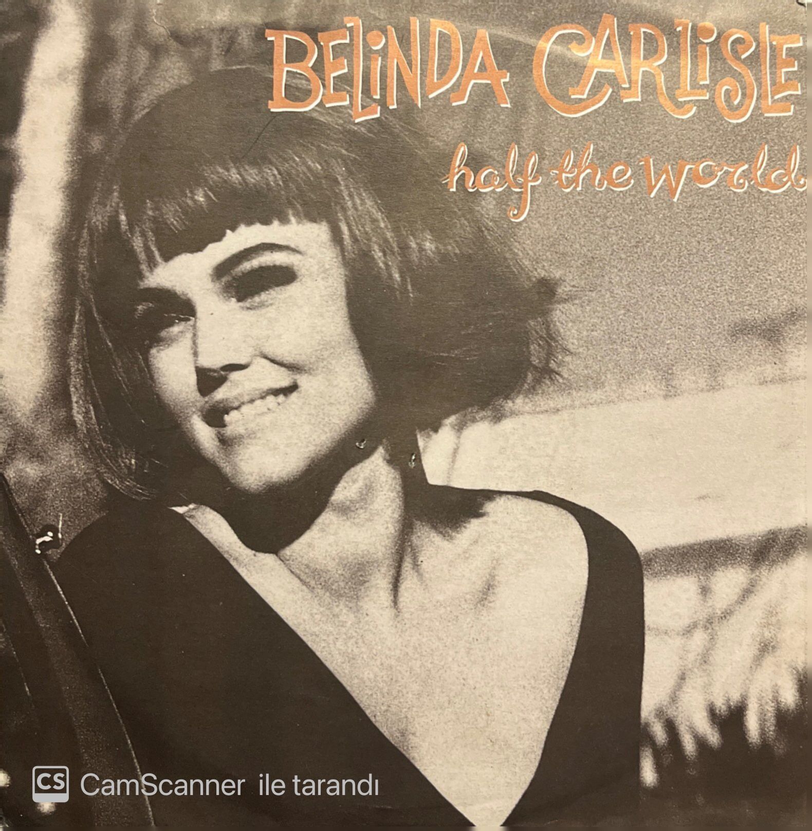 Belinda Carlisle Half The World 45lik Plak