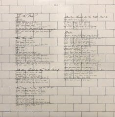 Pink Floyd The Wall Double Yeni Baskı LP Plak