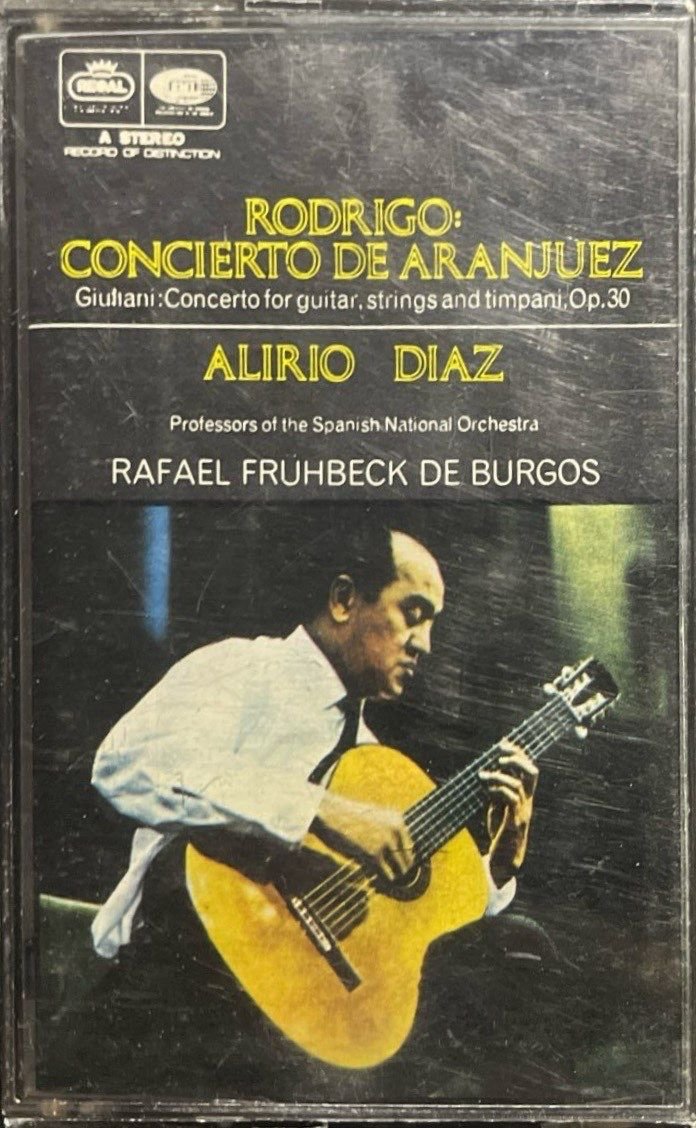 Kaset Rodrigo Concierto De Aranjuez (Guitar Concerto) Kaset