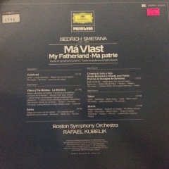 Bedrich Smetana Ma Vlast My Fatherland Çift LP Plak
