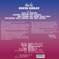 Erkin Koray İlla Ki Transparan Sarı Renkli LP