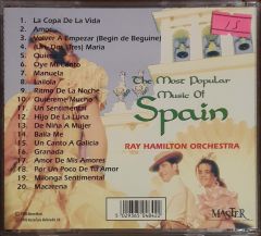 The Most Popular Music Of Spain  CD