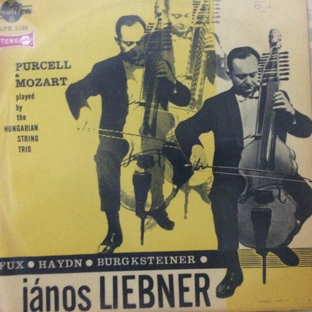 Johann Joseph Fux Sonata For Two Gambas LP Plak