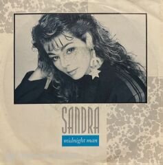Sandra Midnight Man 45lik Plak