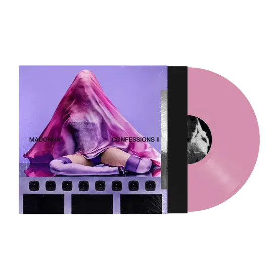 Madonna Confessions II 16 Tracks Translucent Pink Vinyl edition Double LP Plak