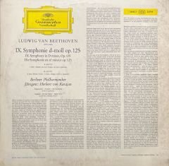 Beethoven IX Symphonie LP Plak