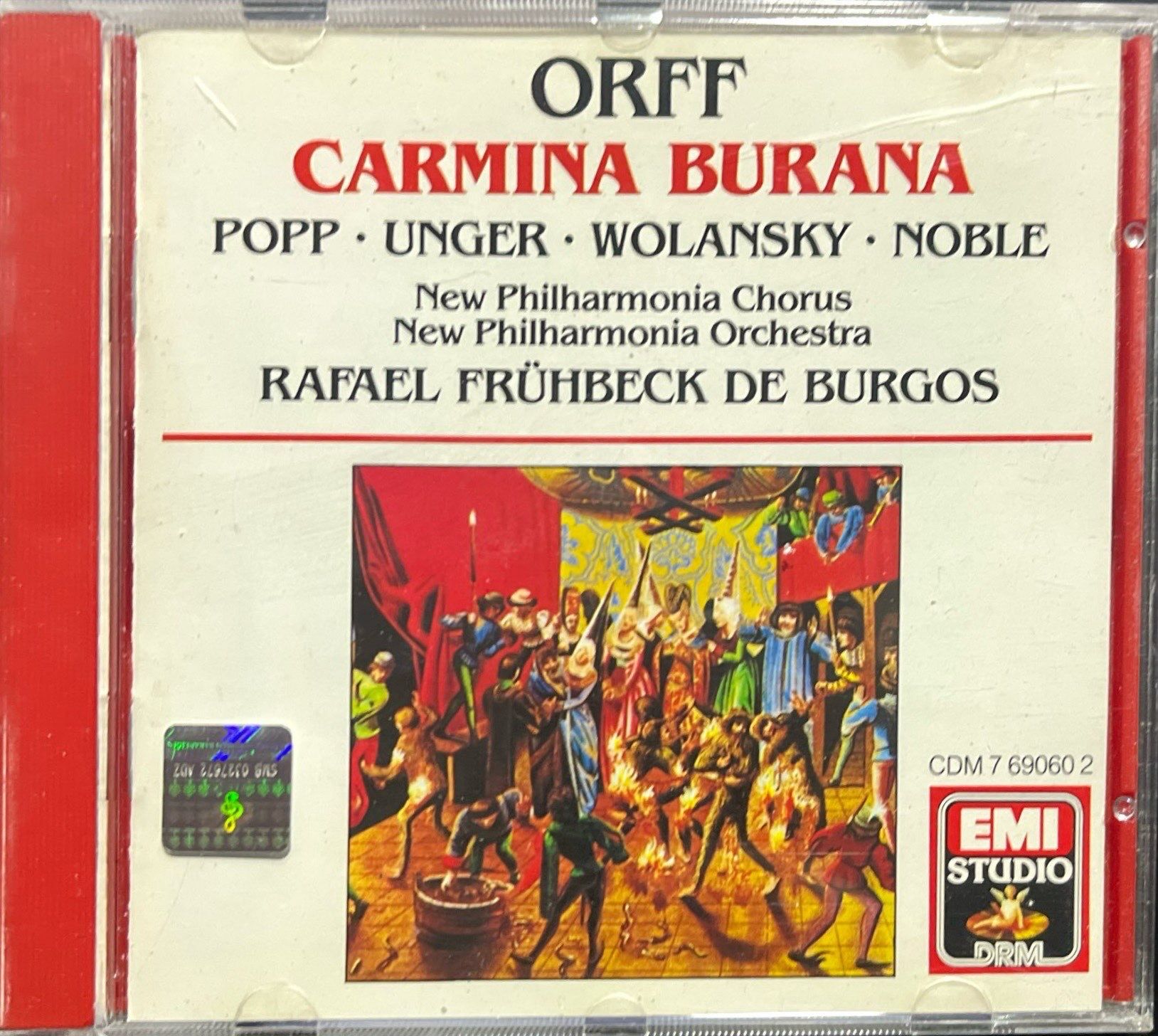 CD Orff Carmina Burana CD