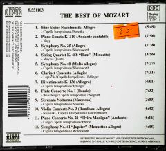 The Best Of Mozart CD