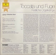 John Sebastian Bach Karl Richter LP Plak