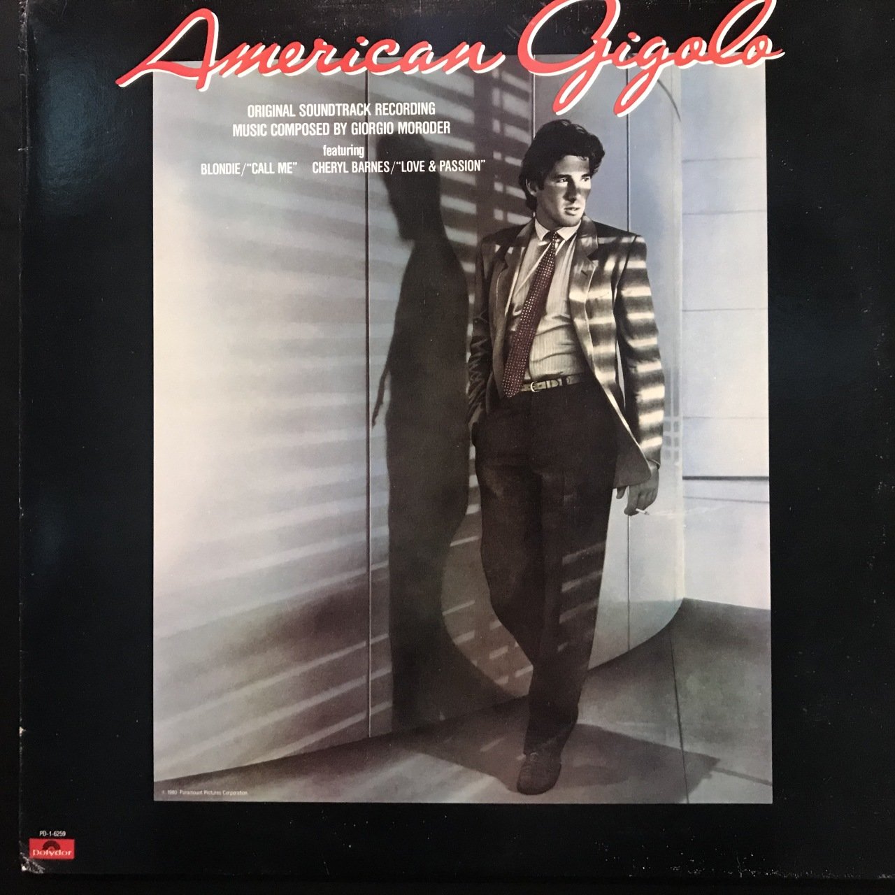 American Gigolo Soundtrack LP Plak