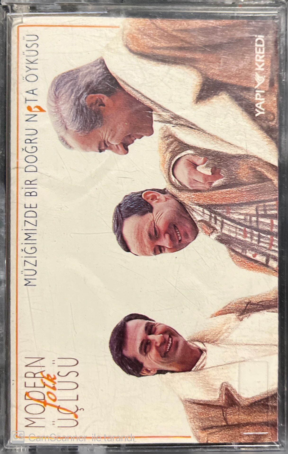 Modern Folk Üçlüsü Müziğimizde Bir doğru Nota Öyküsü Kaset