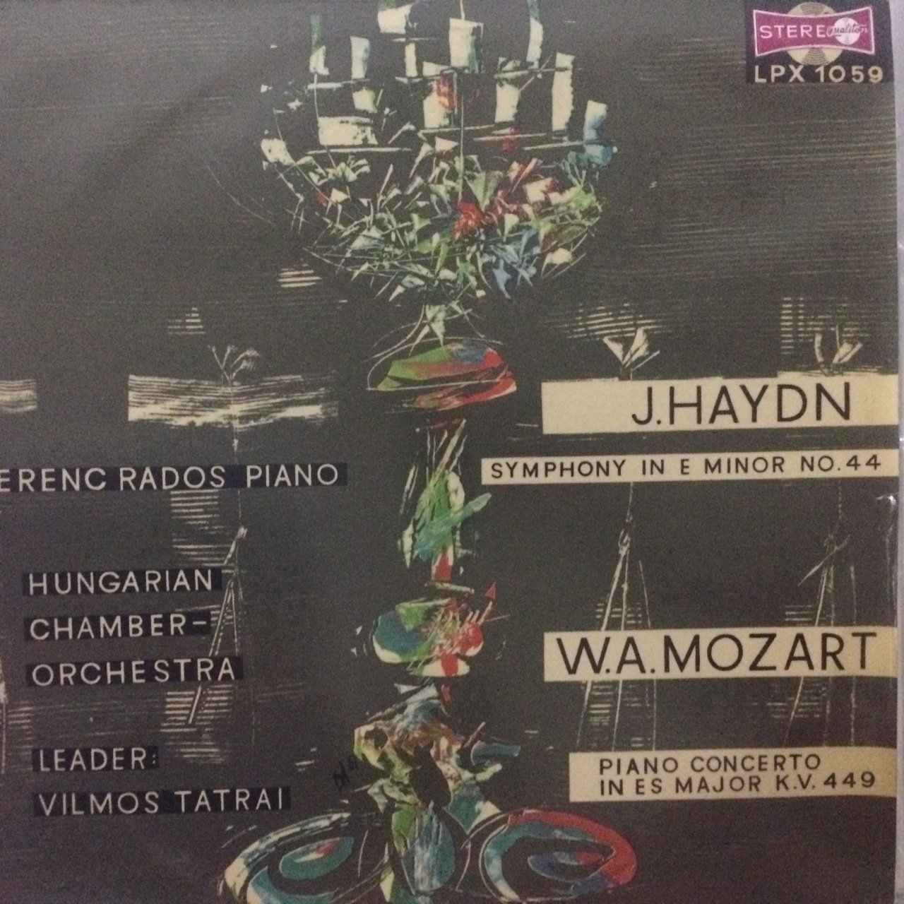 Joseph Haydn E-Moll Szimfonia No.44 LP Plak