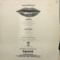 Michel Polnareff Lipstick Soundtrack LP Plak