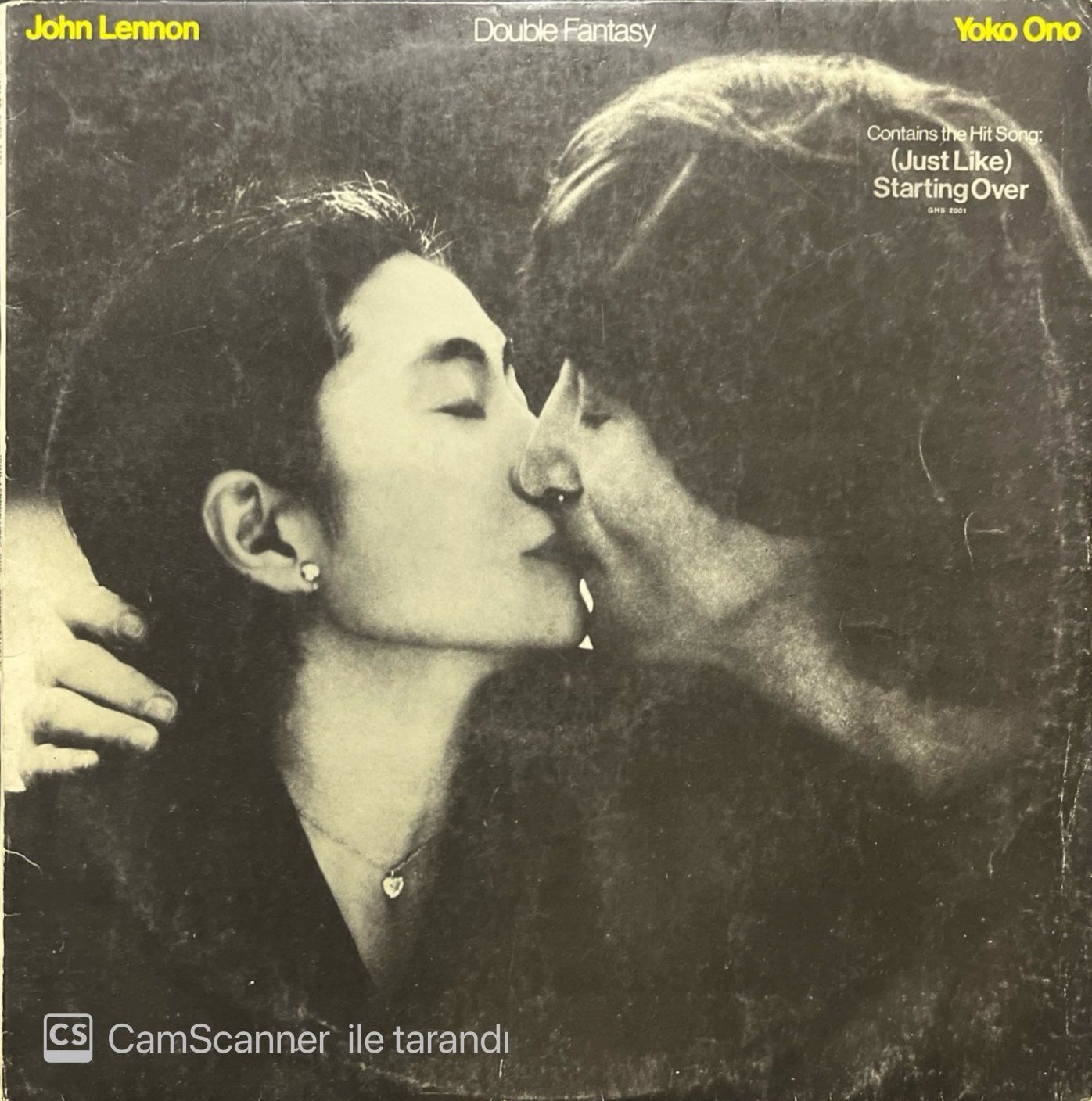 John Lennon Yoko Ono Double Fantasy LP Plak