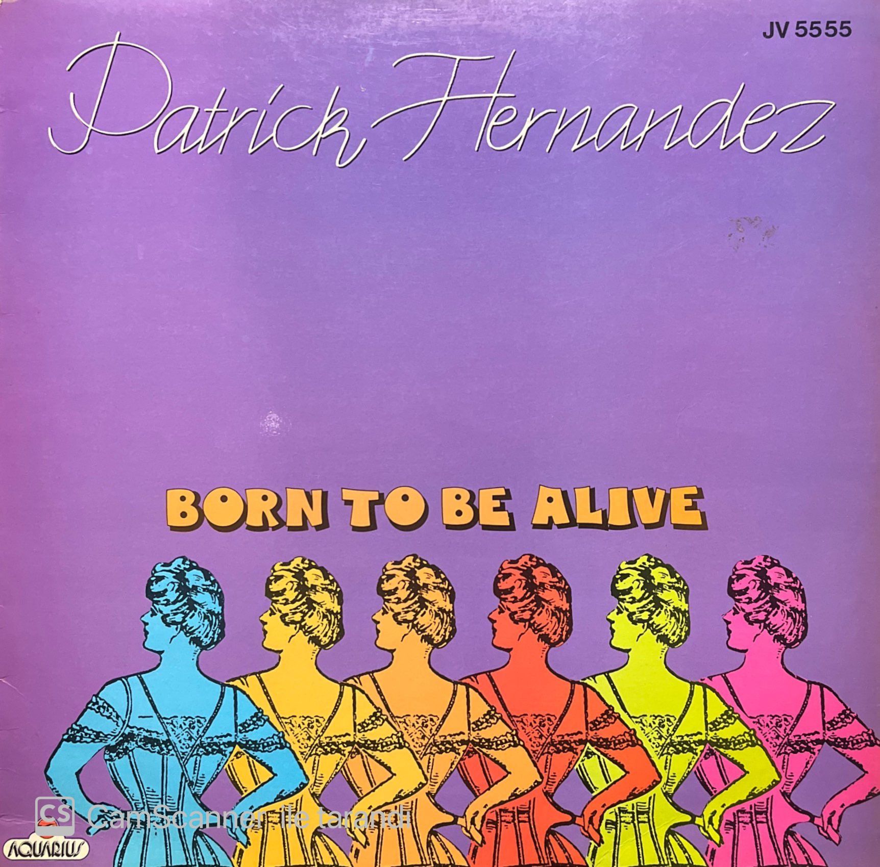 Patrick Hernandez Born To Be Alive Maxi Single LP Plak
