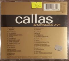 Callas Maria 20 Chansons D'or CD