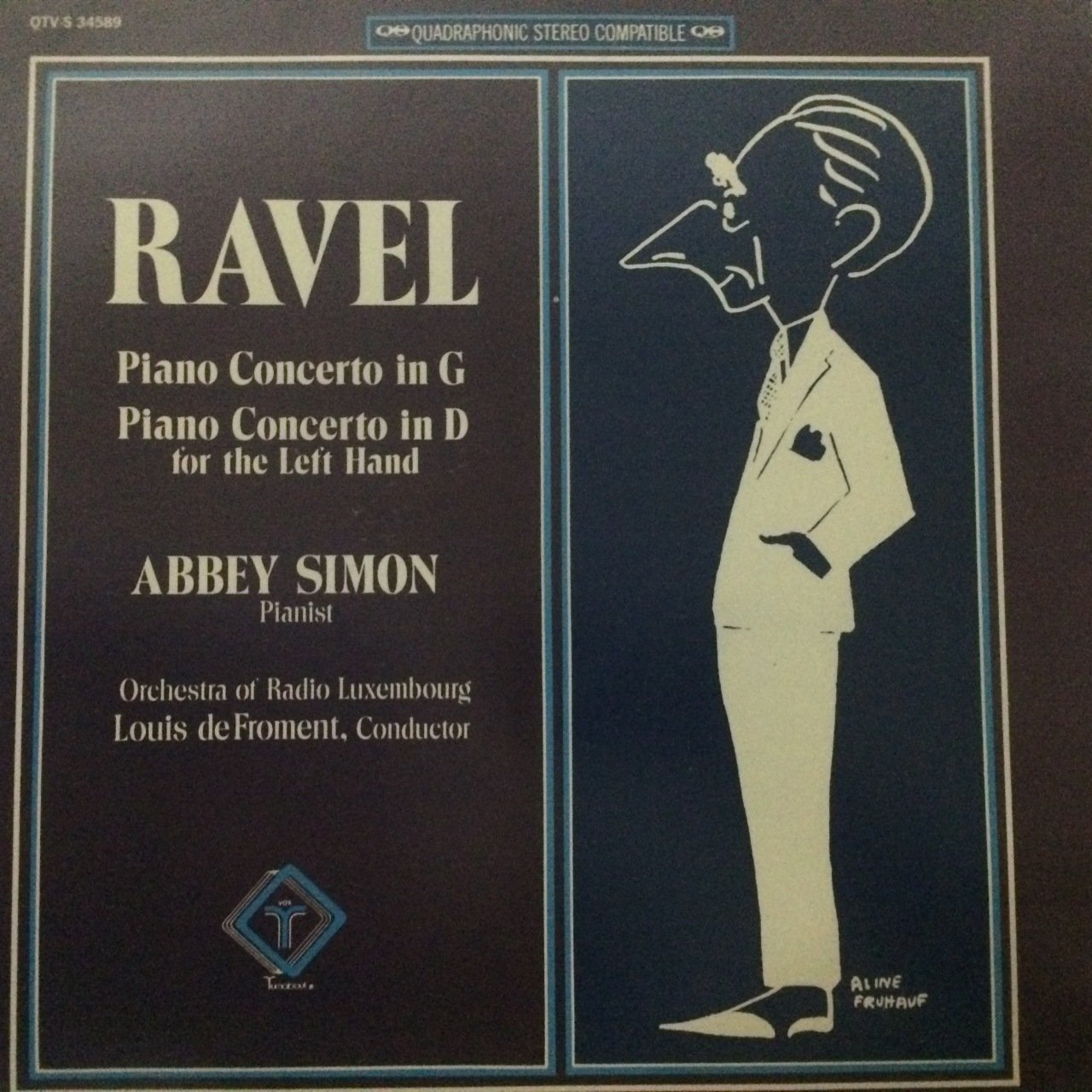 Abbey Simon Ravel Piano Concerto İn G LP Plak